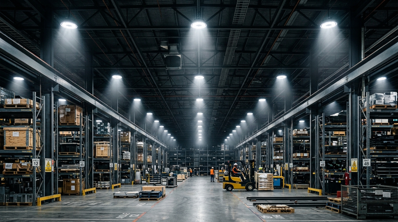 Endüstriyel İç Ortam Aydınlatma — fabrika LED